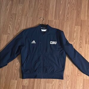 Adidas Navy Jacket with CBU Logo